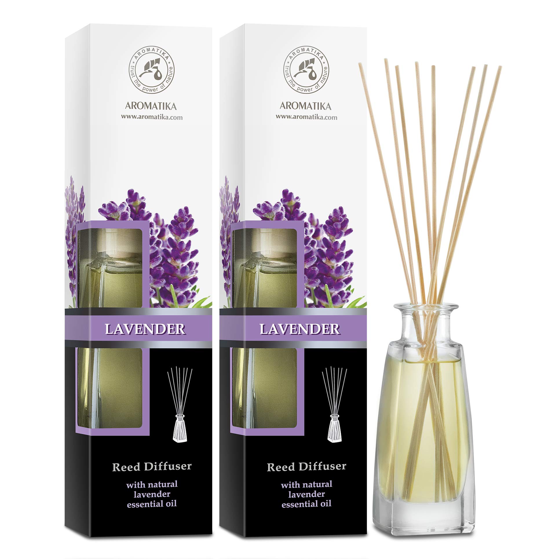 aromatika-raumduft-diffuser-lavendel-2x100-ml-mit-st-bchen image 1