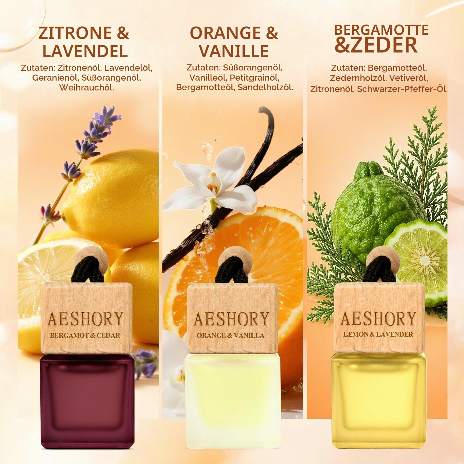 aeshory-auto-lufterfrischer-3x8-ml-zitrus-set-orange-vanille-zitrone-lavendel-be image 2