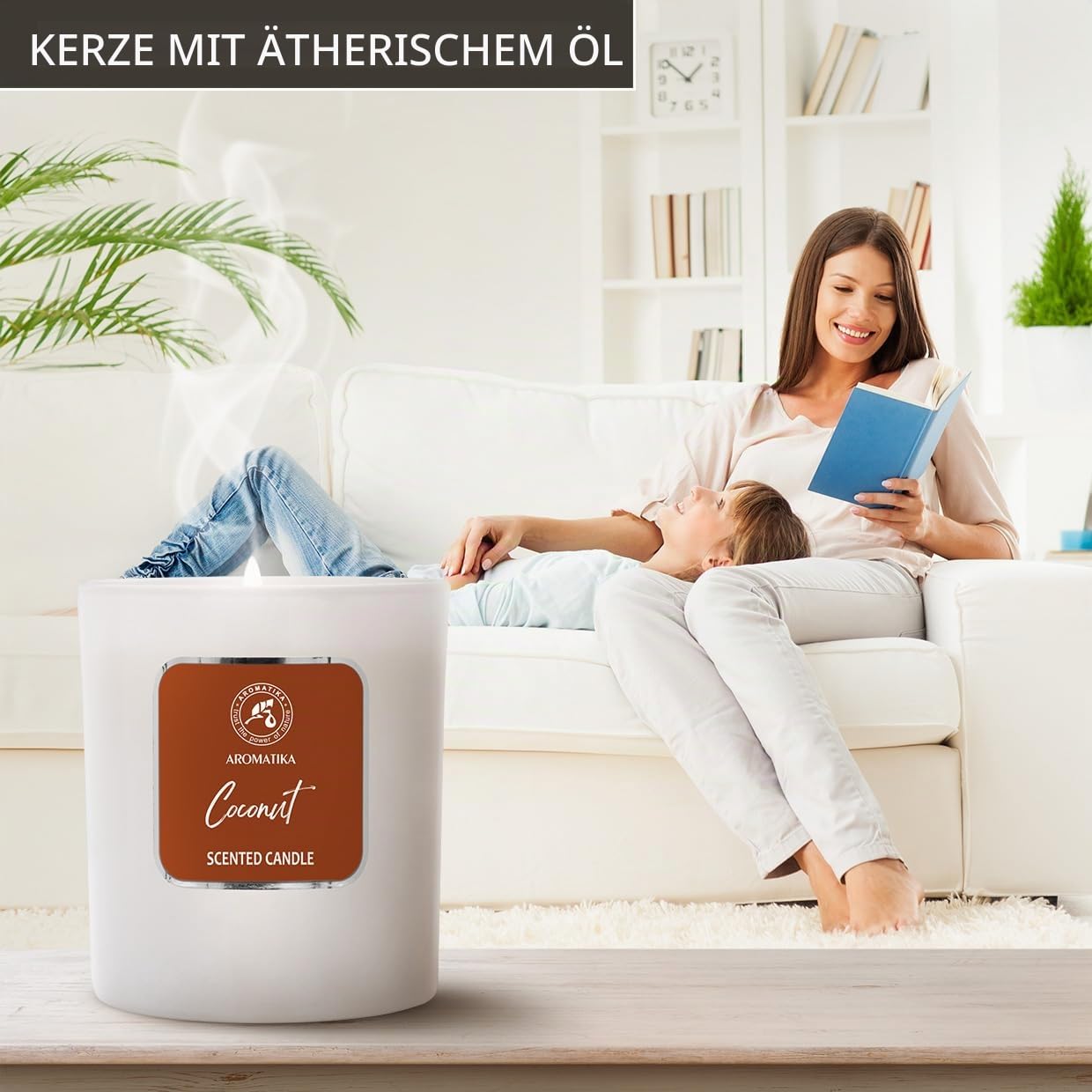 aromatika-duftkerze-kokos-200g-sojakerze-im-glas-exotisch image 4