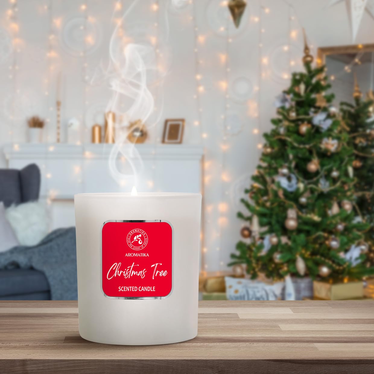 aromatika-duftkerze-weihnachtsbaum-200g-sojawachs-mit-zirben-l image 7