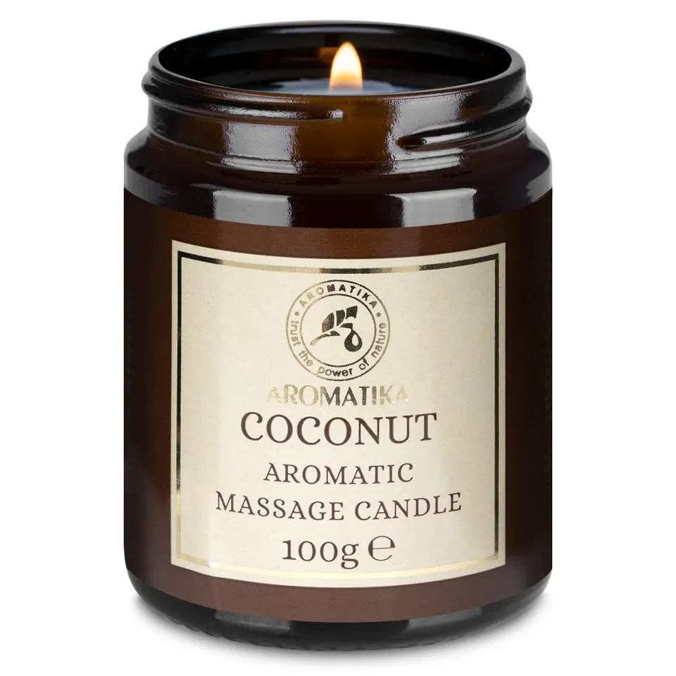 aromatika-massagekerze-kokos-100-g-sojawachs-mit-kokos-l-mandel-l image 1