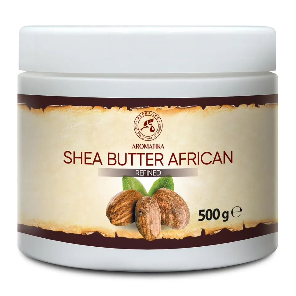 aromatika-shea-butter-raffiniert-500-g-karit-k-rperbutter image 1
