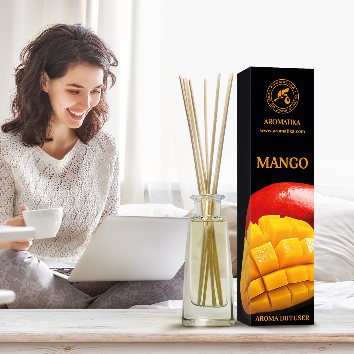 aromatika-mango-aroma-diffusor-100ml-reed-diffusor-mit-8-st-bchen image 6