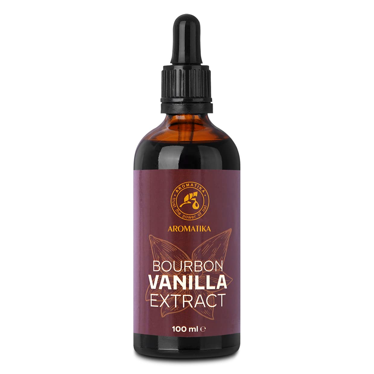 aromatika-bourbon-vanille-extrakt-100ml-fl-ssig-mit-tropfspender image 1