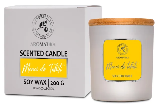 aromatika-duftkerze-monoi-de-tahiti-200g-im-glas-sojakerze-blumig image 1