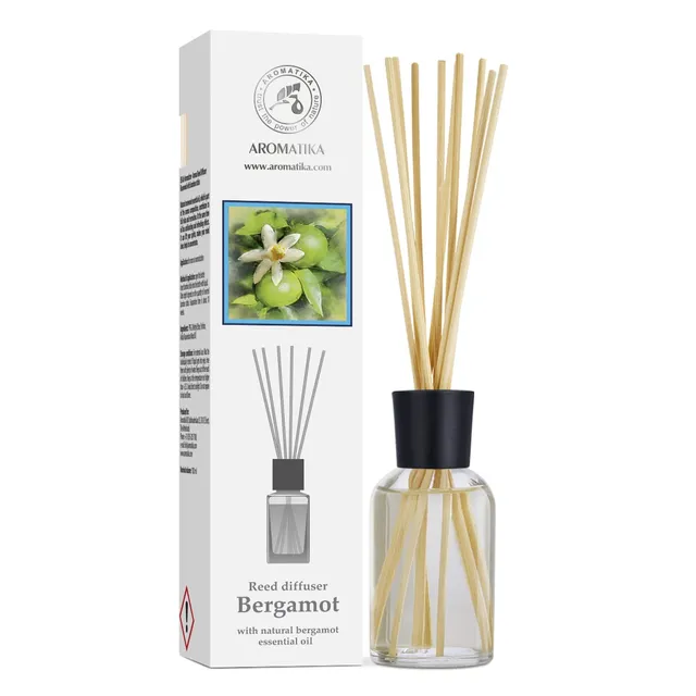 aromatika-raumduft-diffusor-bergamotte-100-ml-mit-rattanst-bchen image 1
