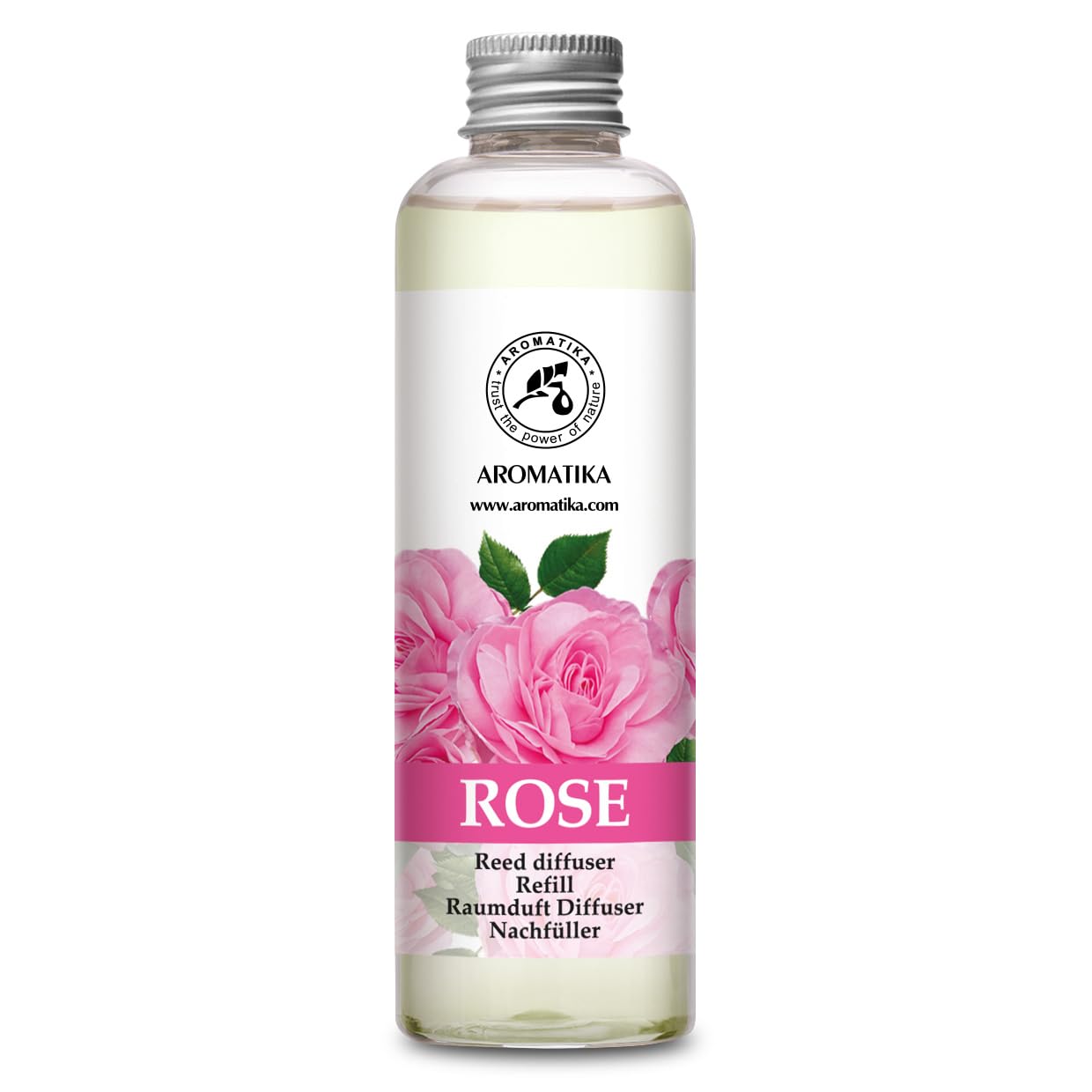 aromatika-raumduft-nachf-llflasche-rose-200ml image 1