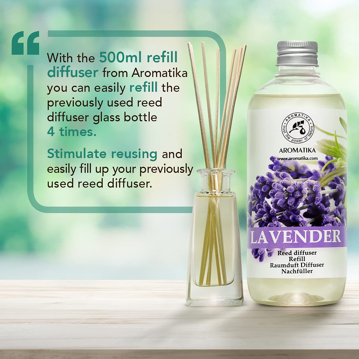 aromatika-raumduft-nachf-llflasche-lavendel-500-ml-f-r-duftdiffusor image 4