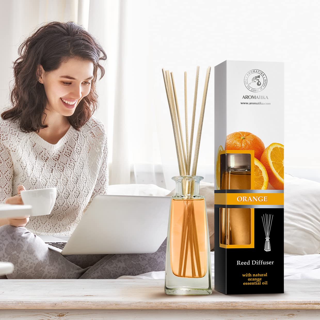 aromatika-raumduft-diffuser-orange-2x100ml-reed-diffuser-mit-st-bchen image 8