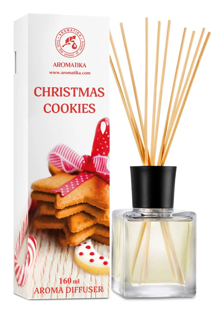 aromatika-weihnachtspl-tzchen-rattanst-bchen-diffusor-160-ml image 1
