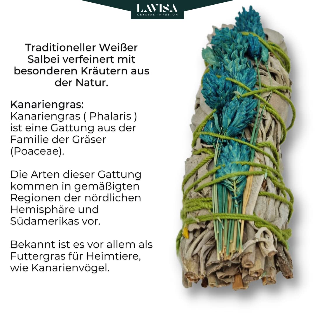lavisa-wei-er-salbei-premium-floral-smudge-sticks-mit-wildblumen-5-sets-5-sticks image 5