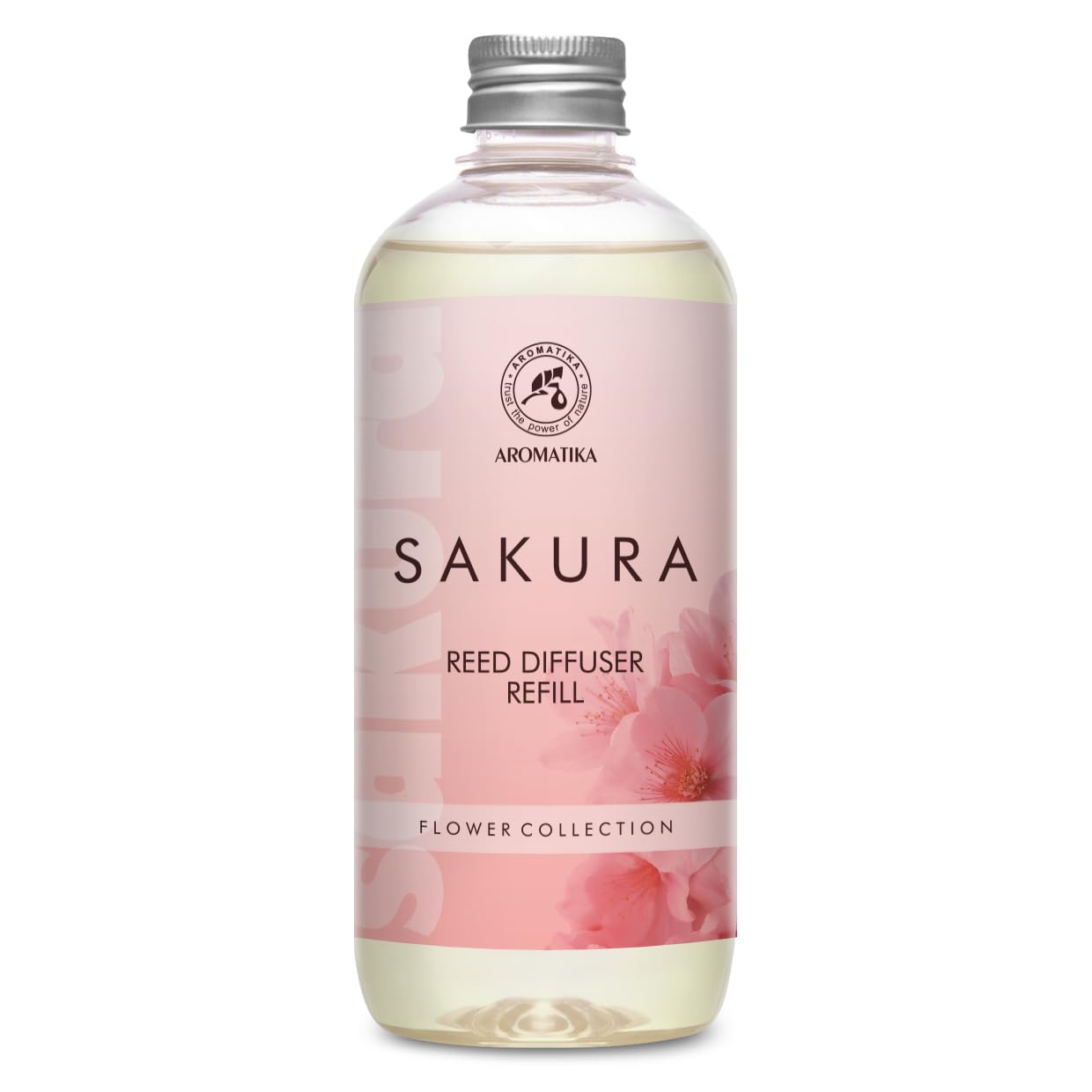 aromatika-raumduft-nachf-llflasche-sakura-500ml-refill-kirschbl-te image 1