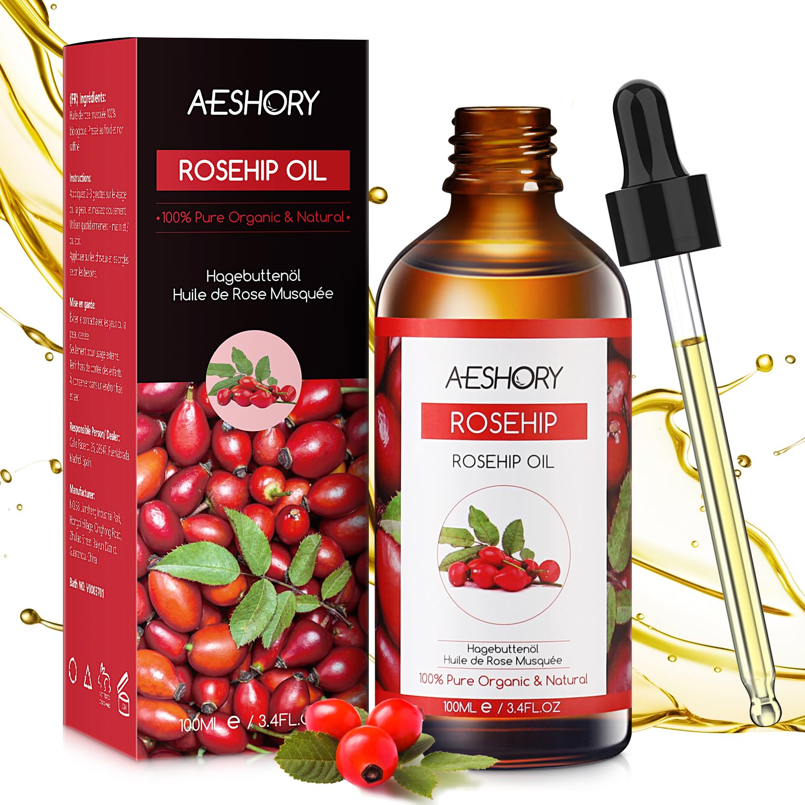 aeshory-hagebutten-l-100-ml-100-rein-kaltgepresst-f-r-gesicht-k-rper-und-haare image 1