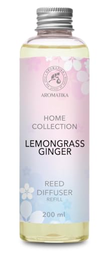 aromatika-diffuser-nachf-llung-lemongrass-ginger-200ml-ingwer-l image 3
