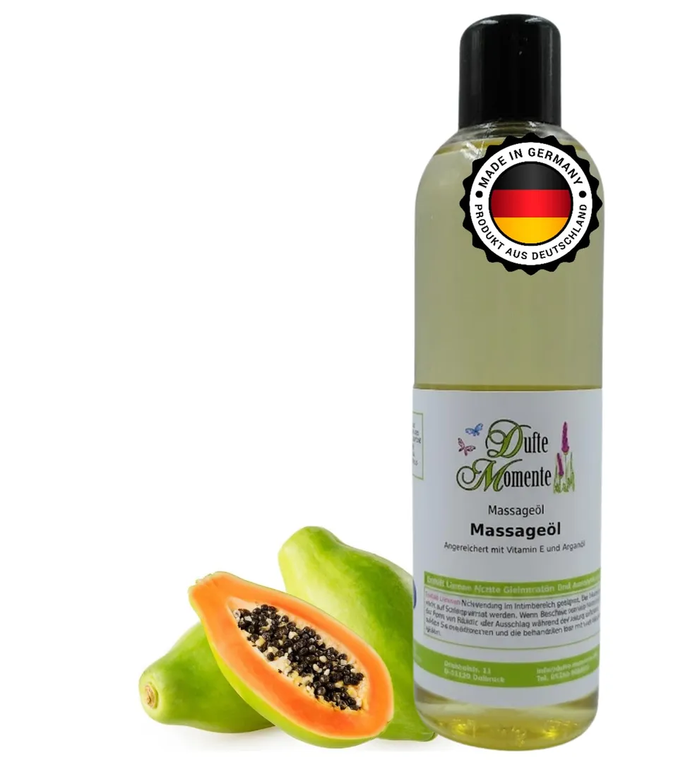dufte-momente-massage-l-papaya-250ml-pflanzen-lbasis image 1