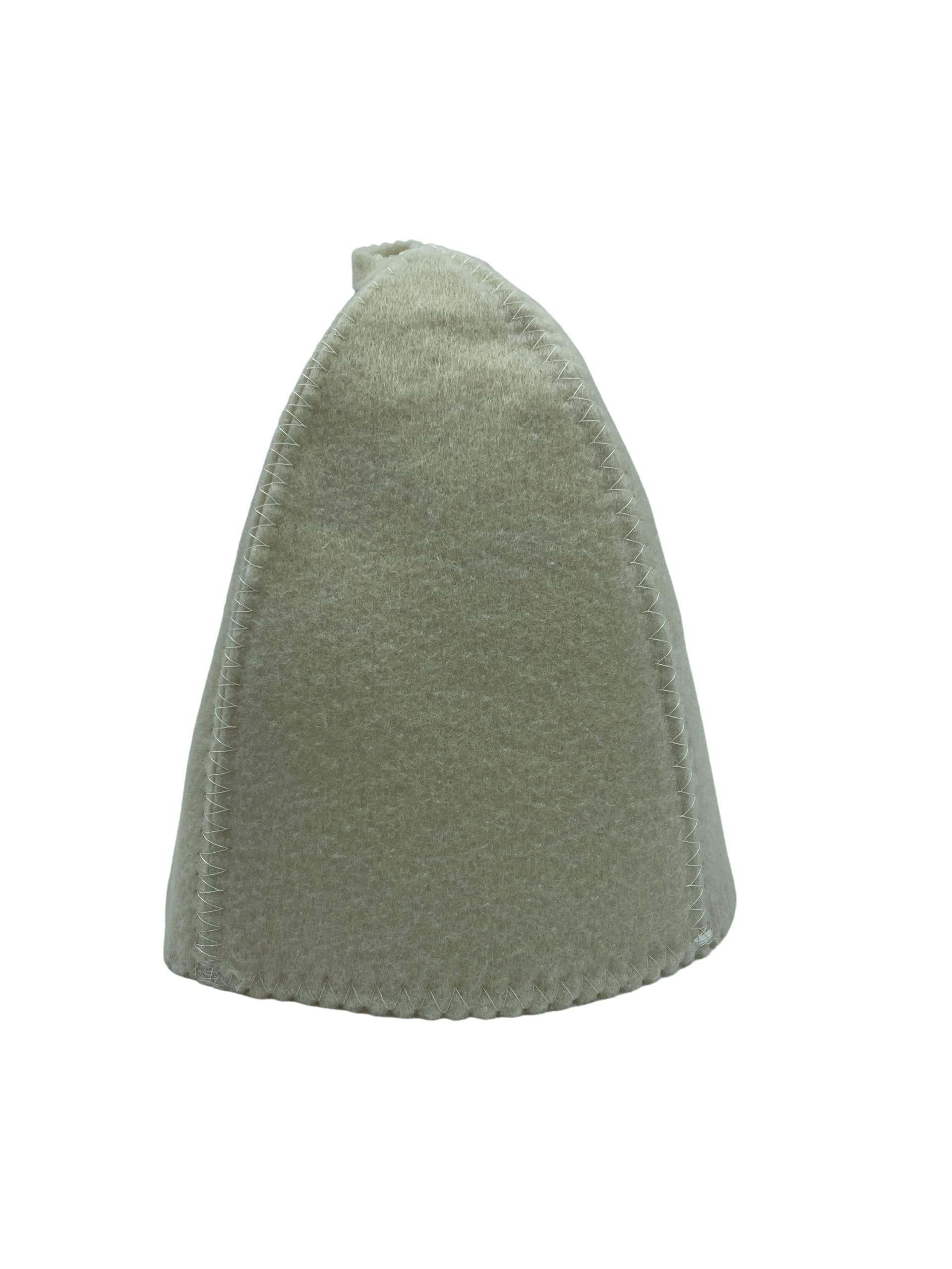 dufte-momente-saunahut-basic-white-saunam-tze-aus-100-baumwollfilz-one-size image 1