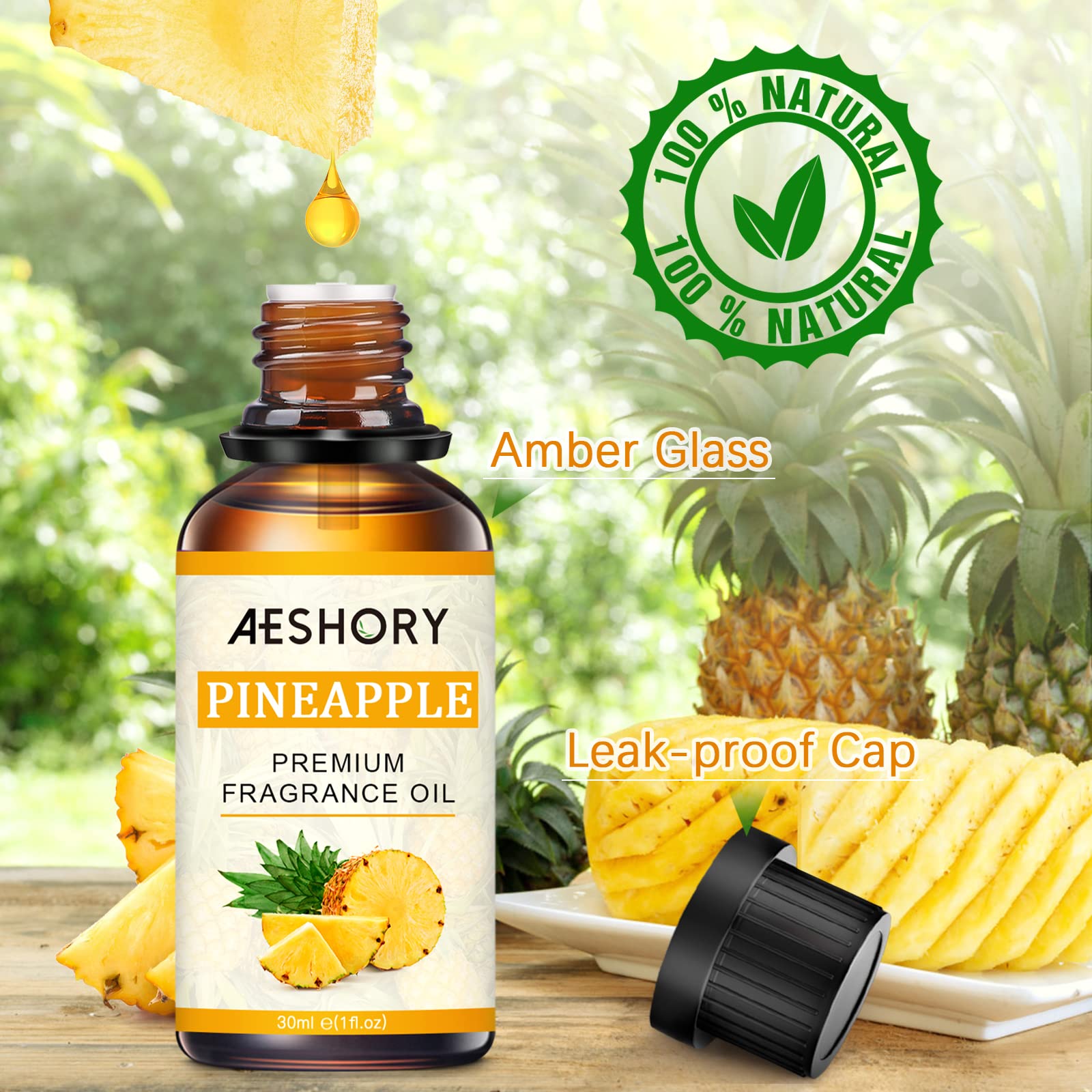 aeshory-therisches-duft-l-ananas-30-ml-fruchtig-f-r-diffuser image 2