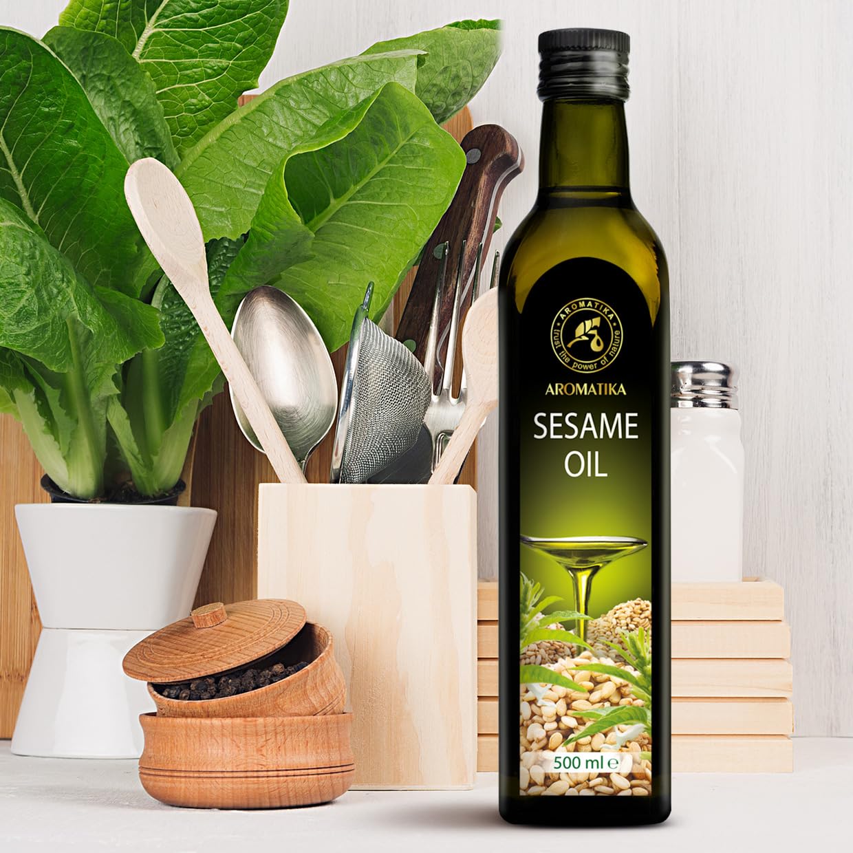 aromatika-sesam-l-kaltgepresst-500-ml-sesamum-indicum-f-r-k-che-haut image 7