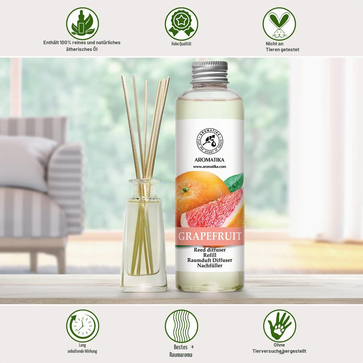 aromatika-raumduft-nachf-llflasche-grapefruit-200ml-diffuser-refill image 3