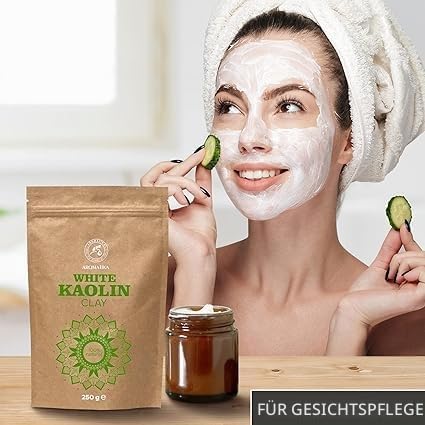 aromatika-kaolin-wei-e-tonerde-pulver-250-g-gesicht-k-rper image 7