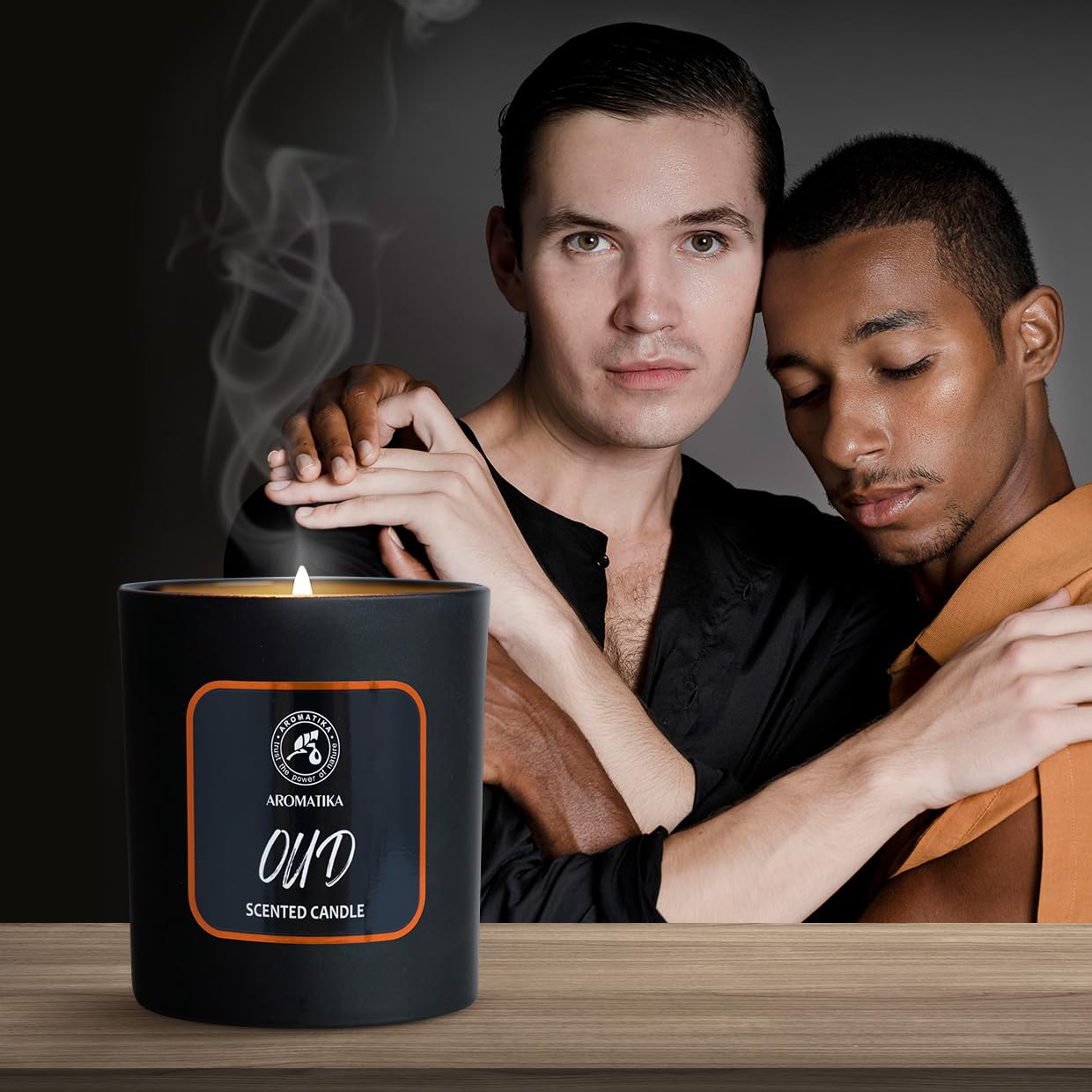 aromatika-duftkerze-oud-200g-sojawachs-im-glas image 7
