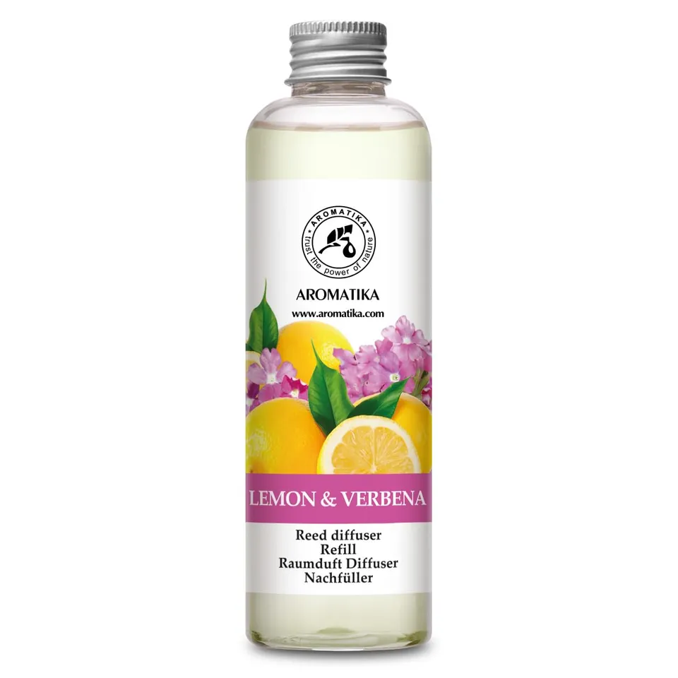 aromatika-raumduft-nachf-llflasche-zitrone-verbene-200ml image 1