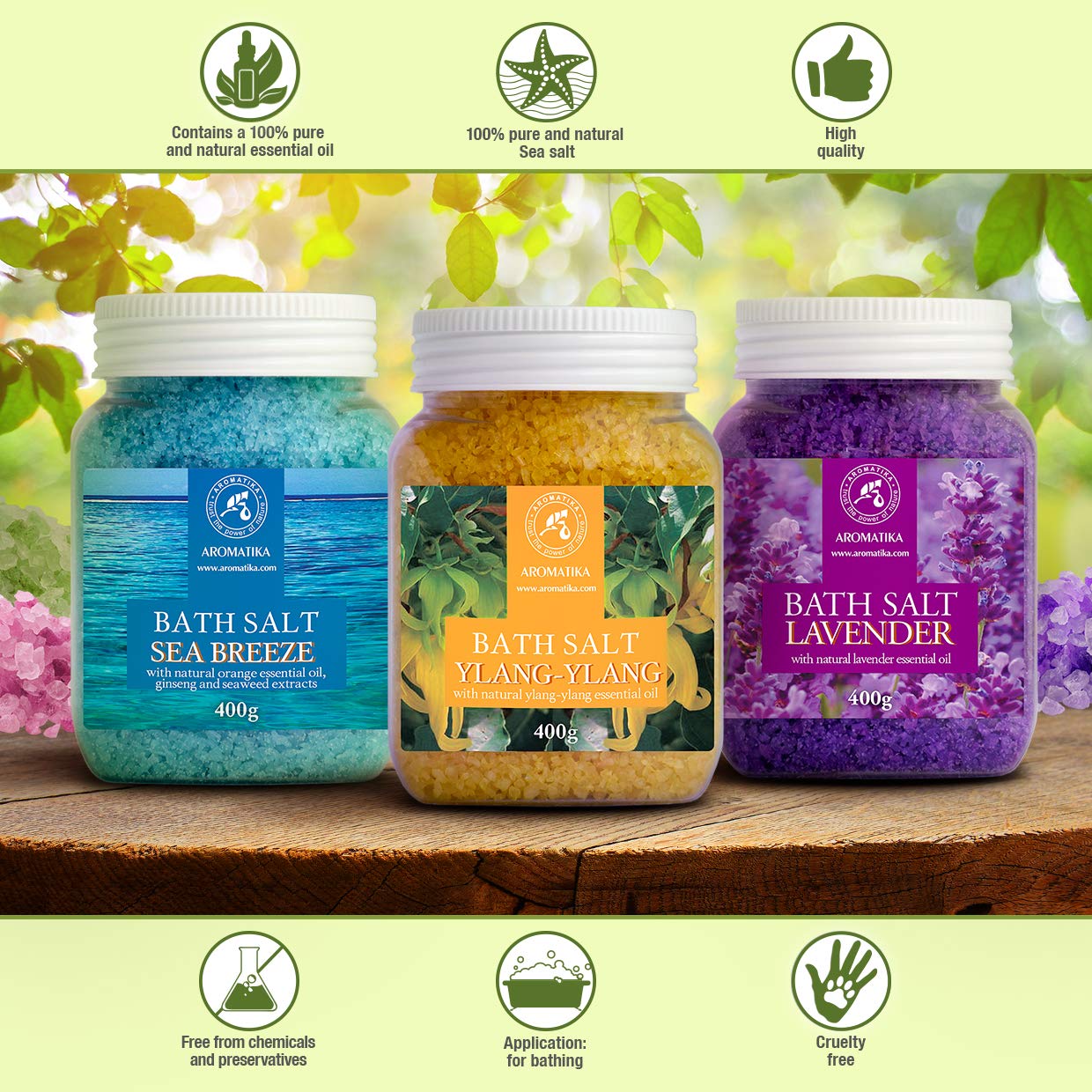 aromatika-badesalz-set-3x400-g-lavendel-meeresbrise-ylang-ylang image 2