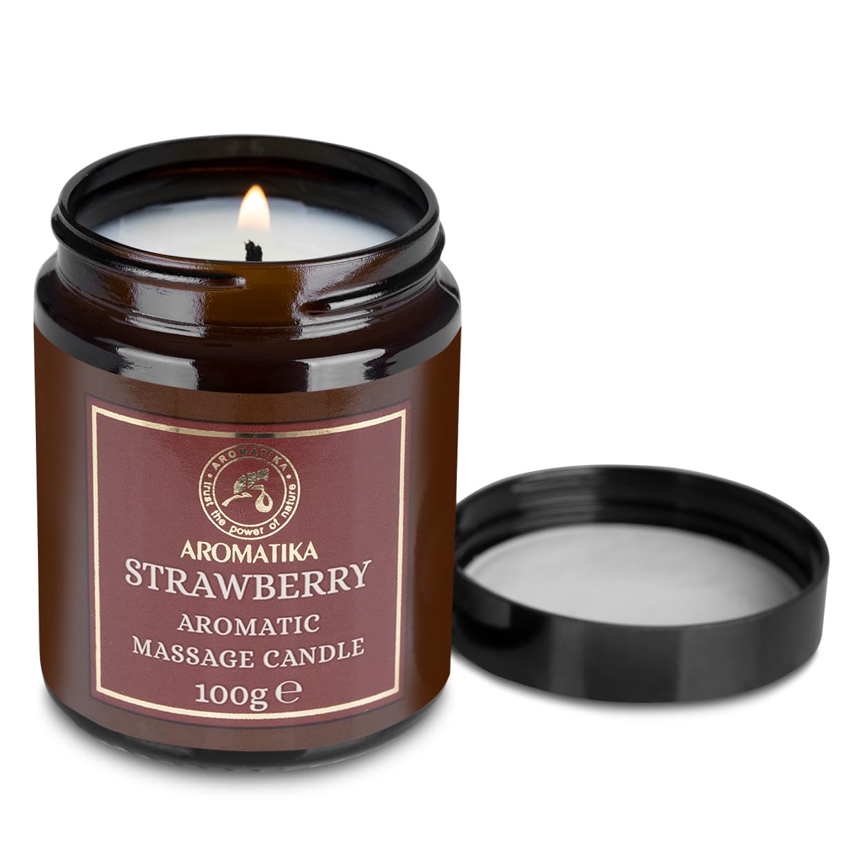 aromatika-massagekerze-erdbeere-100g-sojawachs-mit-kokos-und-mandel-l image 3