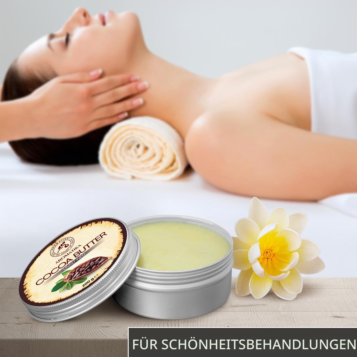 aromatika-kakaobutter-unraffiniert-200-g-nativ-rein image 4