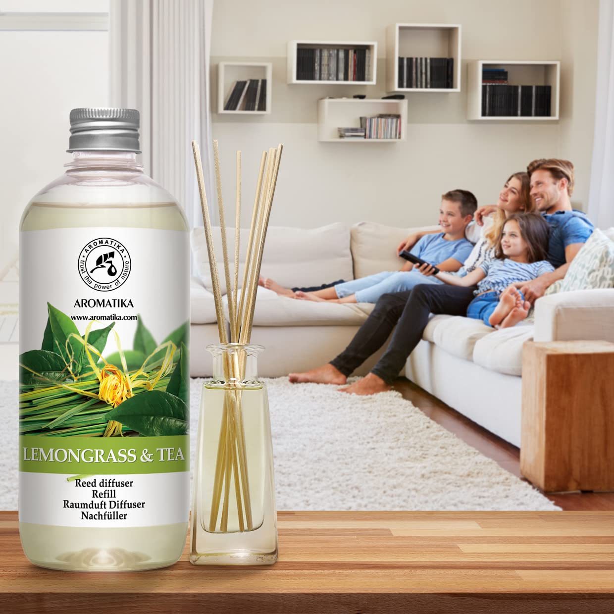 aromatika-raumduft-nachf-ller-lemongrass-tee-500-ml-reed-diffuser-refill image 4