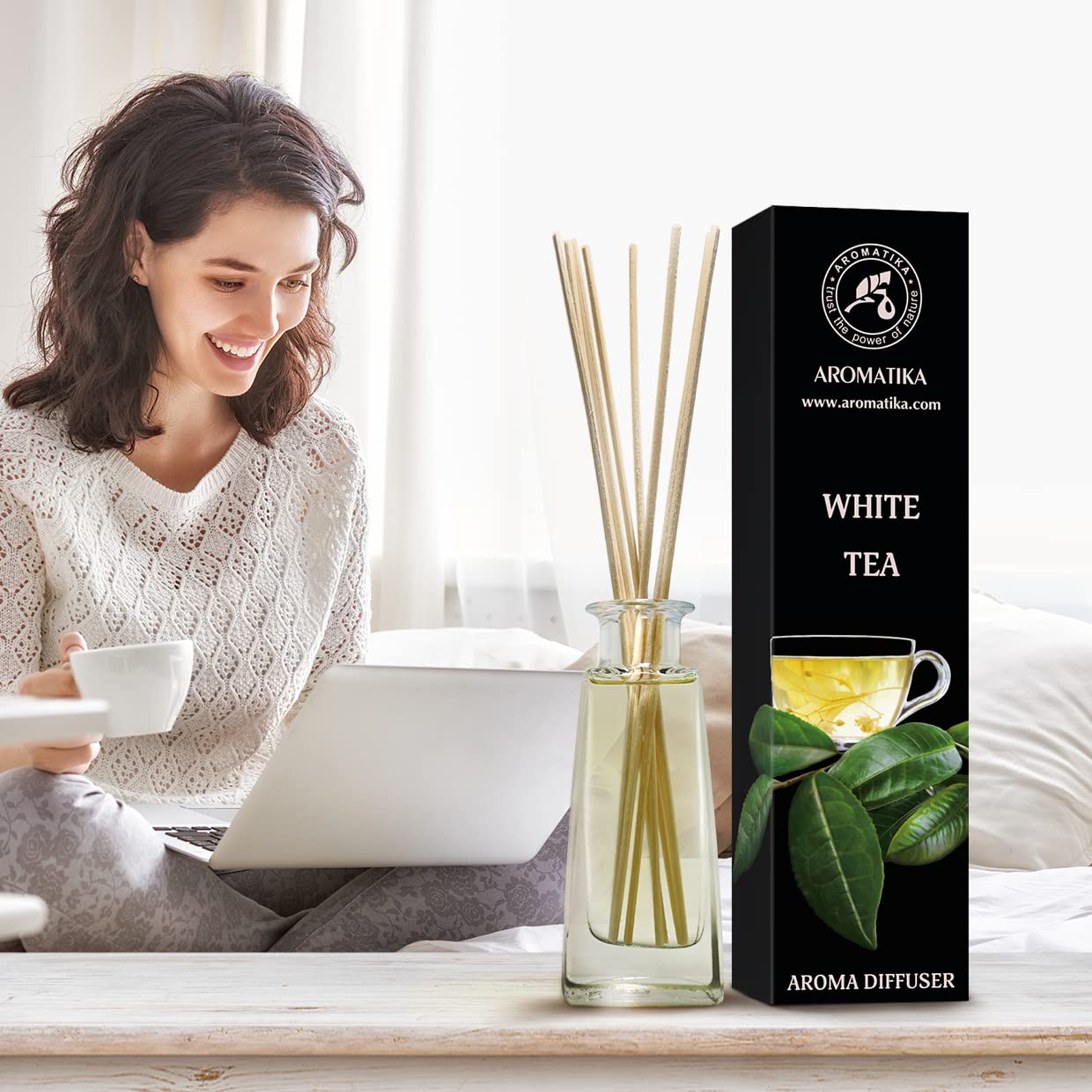 aromatika-raumduft-diffuser-wei-er-tee-100ml-mit-10-bambusst-bchen image 8
