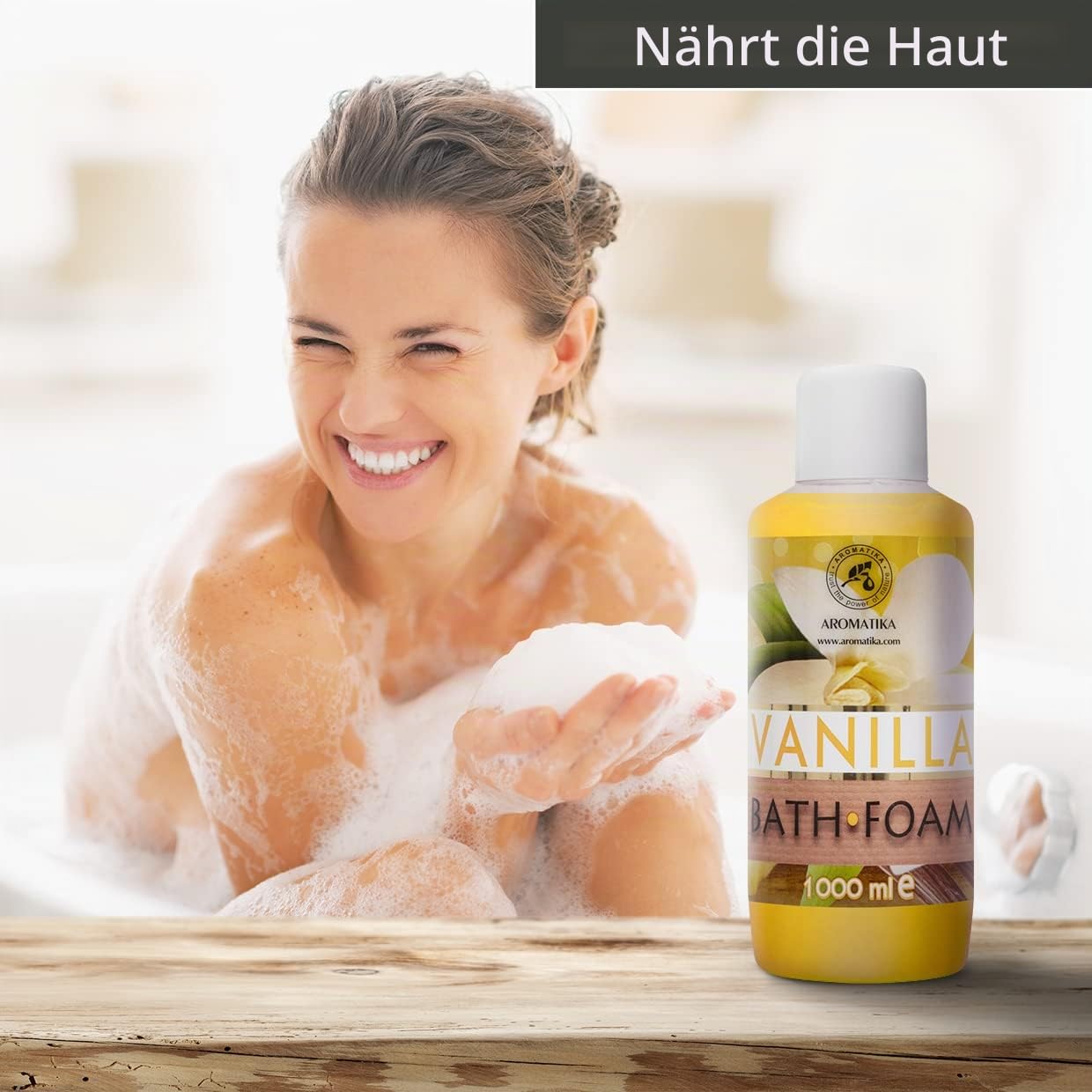 aromatika-badeschaum-vanille-1000ml-vanilleduft-badepflege image 8