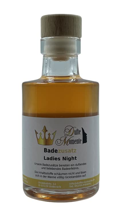 dufte-momente-badezusatz-ladies-night-erdbeere-vanille-100-ml-glasflasche image 3
