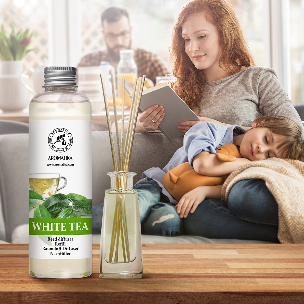 aromatika-raumduft-diffuser-nachf-ller-wei-er-tee-200-ml-reed-diffuser-refill image 8