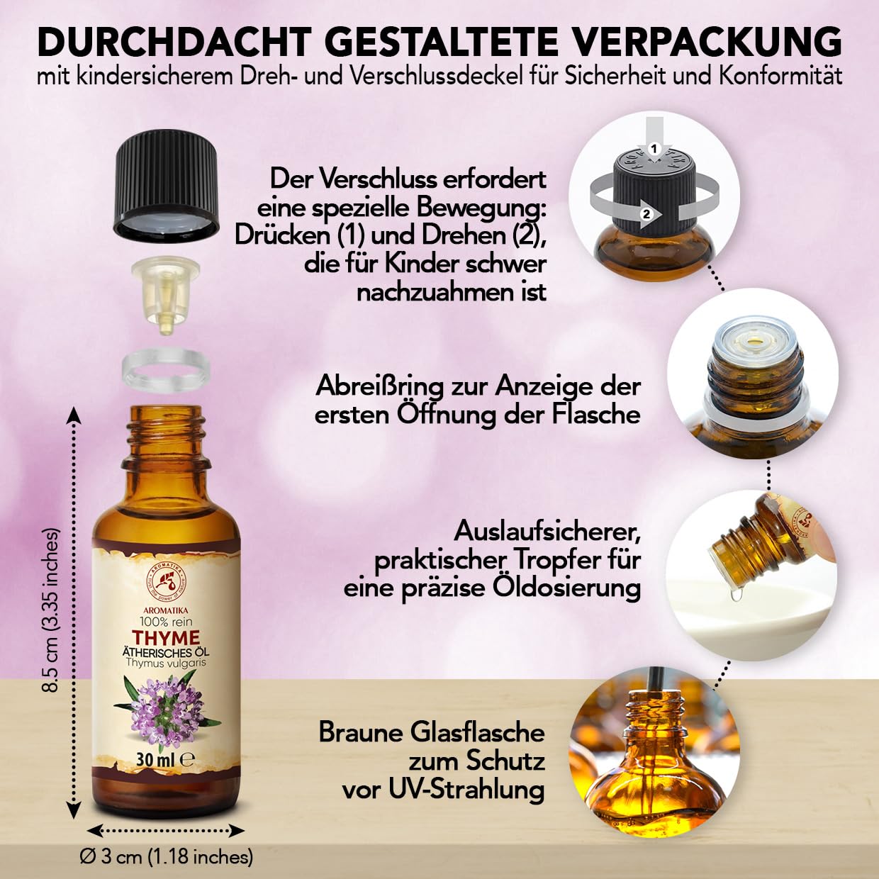aromatika-therisches-thymian-l-thymus-vulgaris-30-ml-reines-l-f-r-diffuser-und-d image 5