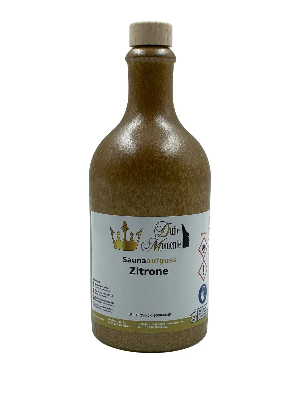 dufte-momente-saunaaufguss-zitrone-500ml-im-steinzeugkrug image 1