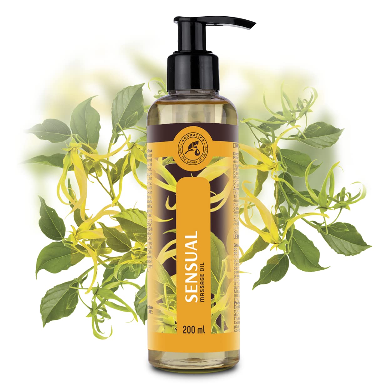 aromatika-sinnliches-massage-l-200-ml-mandel-l-traubenkern-l-bergamotte-ylang-yl image 2