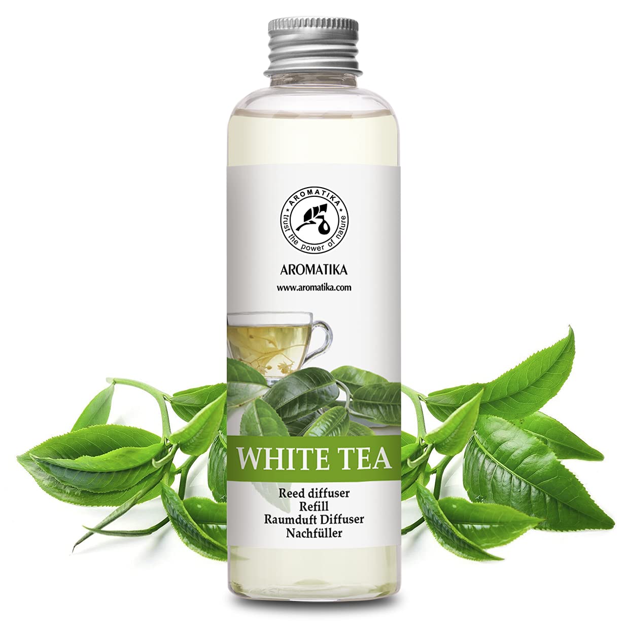 aromatika-raumduft-diffuser-nachf-ller-wei-er-tee-200-ml-reed-diffuser-refill image 2