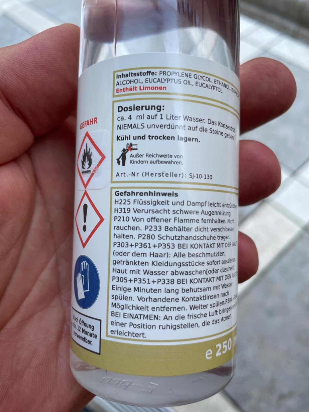 Endlich Abwechslung in der Heimsauna
