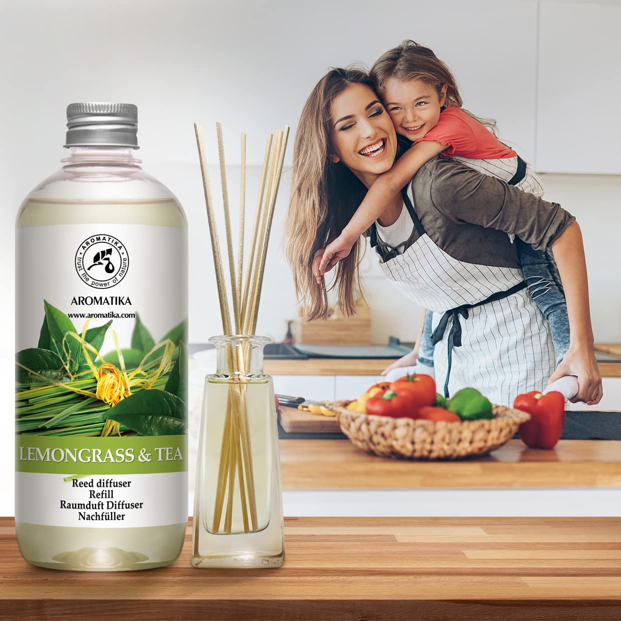 aromatika-raumduft-nachf-ller-lemongrass-tee-500-ml-reed-diffuser-refill image 6