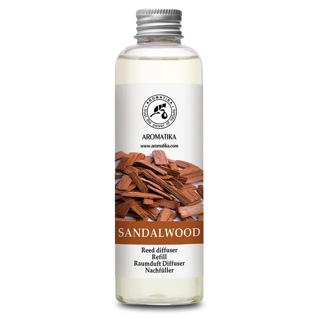 aromatika-raumduft-nachf-ller-sandelholz-200-ml-reed-diffuser-refill image 1