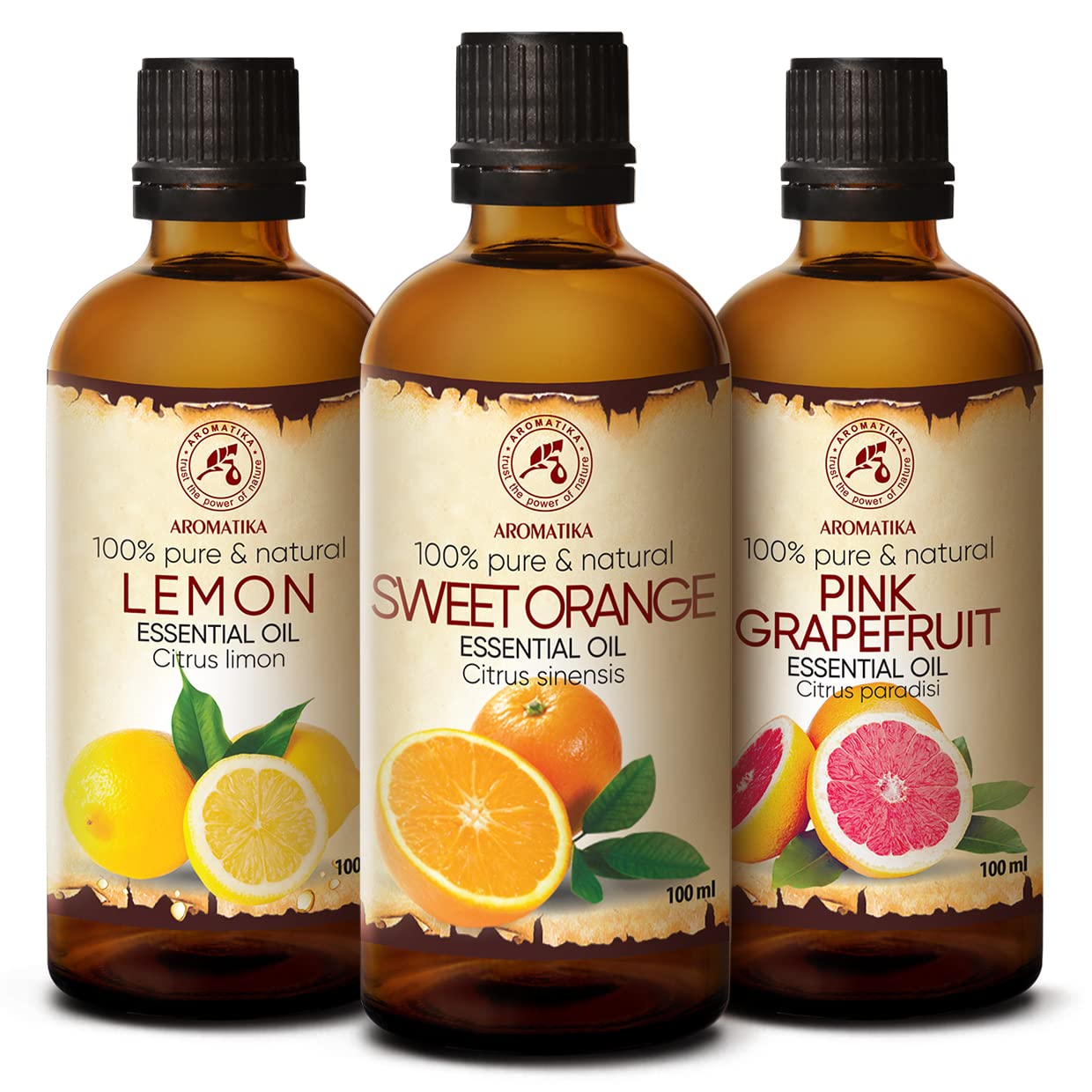 aromatika-therische-le-set-3x100-ml-zitrone-orange-grapefruit-f-r-diffuser image 1