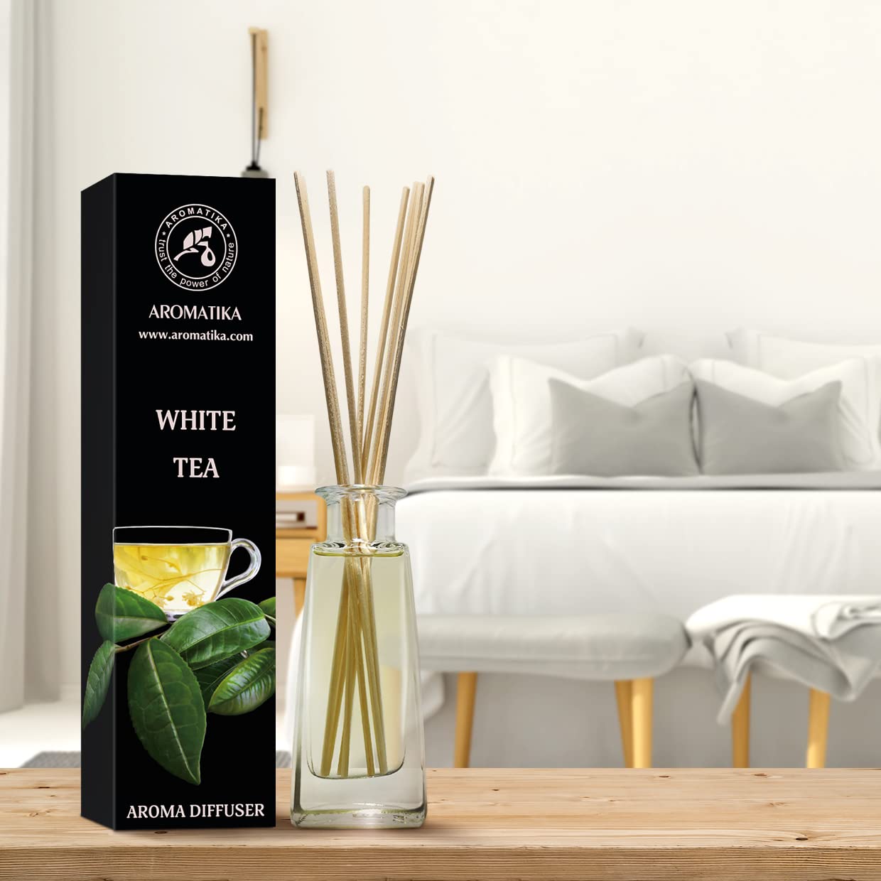 aromatika-raumduft-diffuser-wei-er-tee-100ml-mit-10-bambusst-bchen image 3