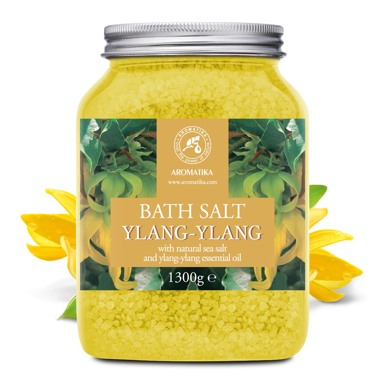 aromatika-badesalz-ylang-ylang-1300g-meersalz-mit-therischem-ylang-ylang-l image 2
