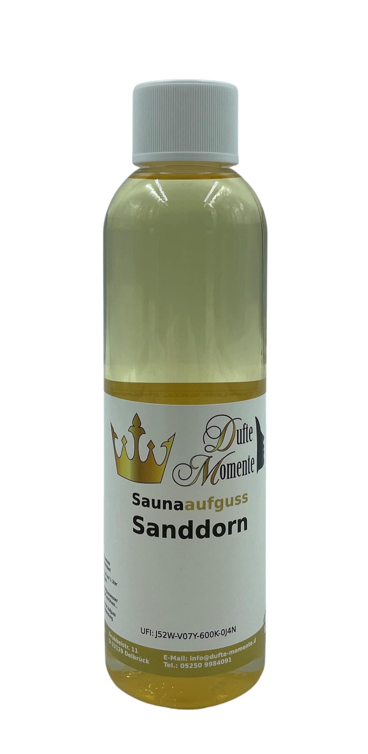 dufte-momente-sauna-aufguss-konzentrat-sanddorn-250ml-pet-flasche-mit-tropfversc image 1