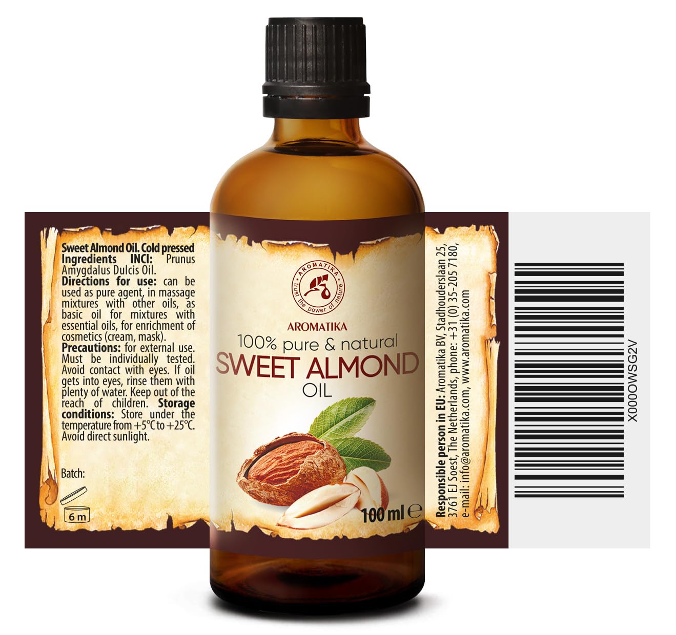 aromatika-mandel-l-100-ml-kaltgepresstes-s-es-basis-l-f-r-haut-haare image 3