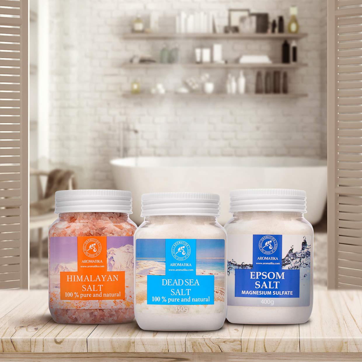 aromatika-badesalz-set-3-teilig-epsom-400g-totes-meer-350g-himalaya-450g image 3