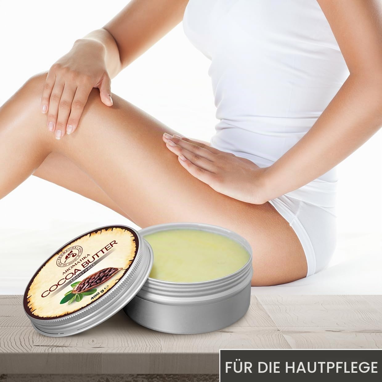 aromatika-kakaobutter-unraffiniert-400-g-rein-nat-rlich image 5