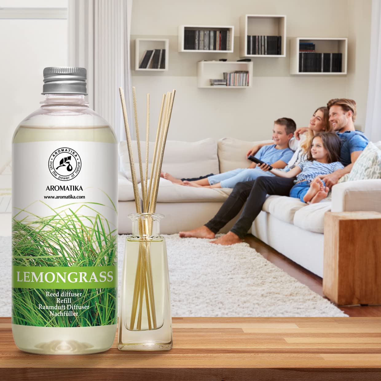 aromatika-diffuser-nachf-ller-lemongrass-kokos-1l image 5