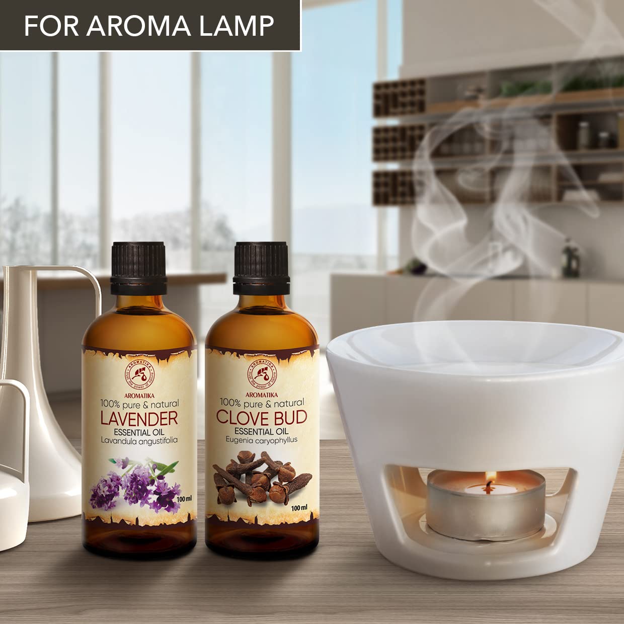 aromatika-therische-le-set-lavendel-nelke-2x100-ml-diffuser-l-set image 3